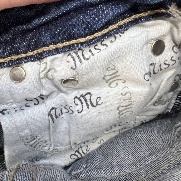 Miss Me Women's Bootcut Jeans Size 27 Button Flap Pockets Y2K - Picture 15 of 15